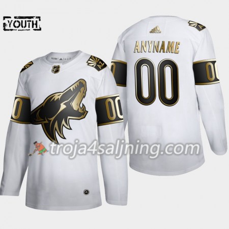 Arizona Coyotes tröja Customized 2019-2020 Adidas Golden Edition Vit Authentic - NHL Tröjor Barn